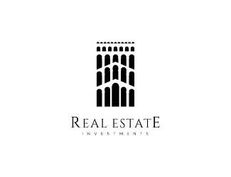 Projekt graficzny logo dla firmy online Real estate